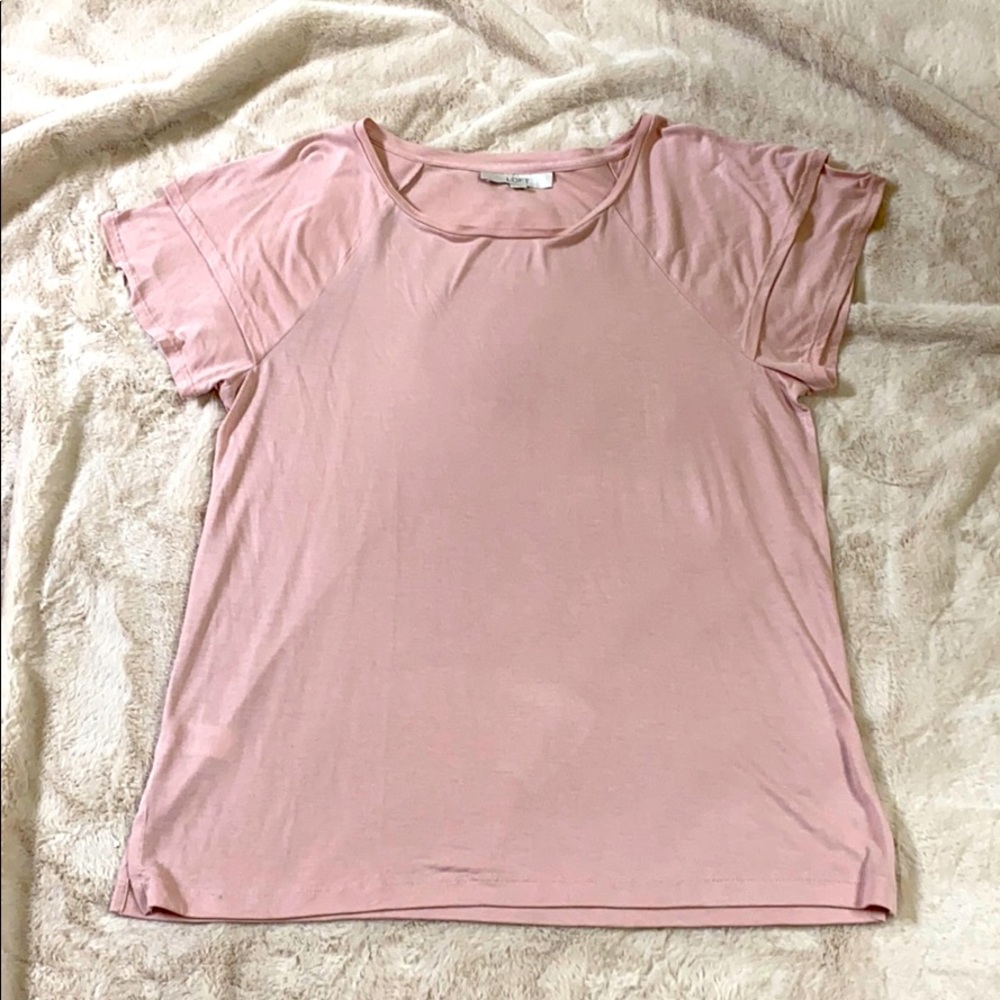 Loft Tee with sleeve detail